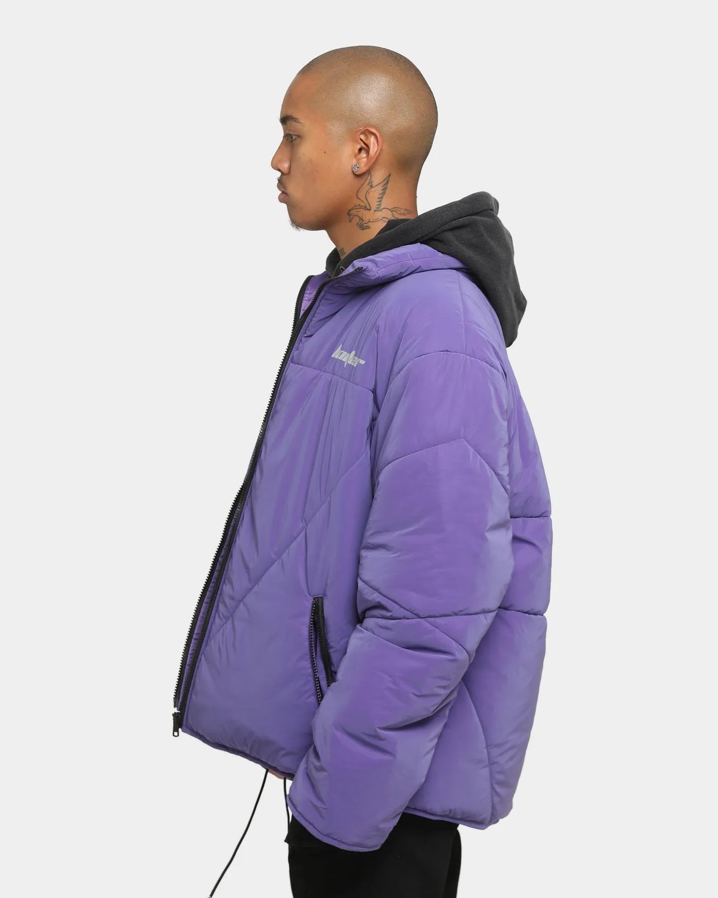 Loiter Reflective Spectrum Puffer Jacket V2 Purple