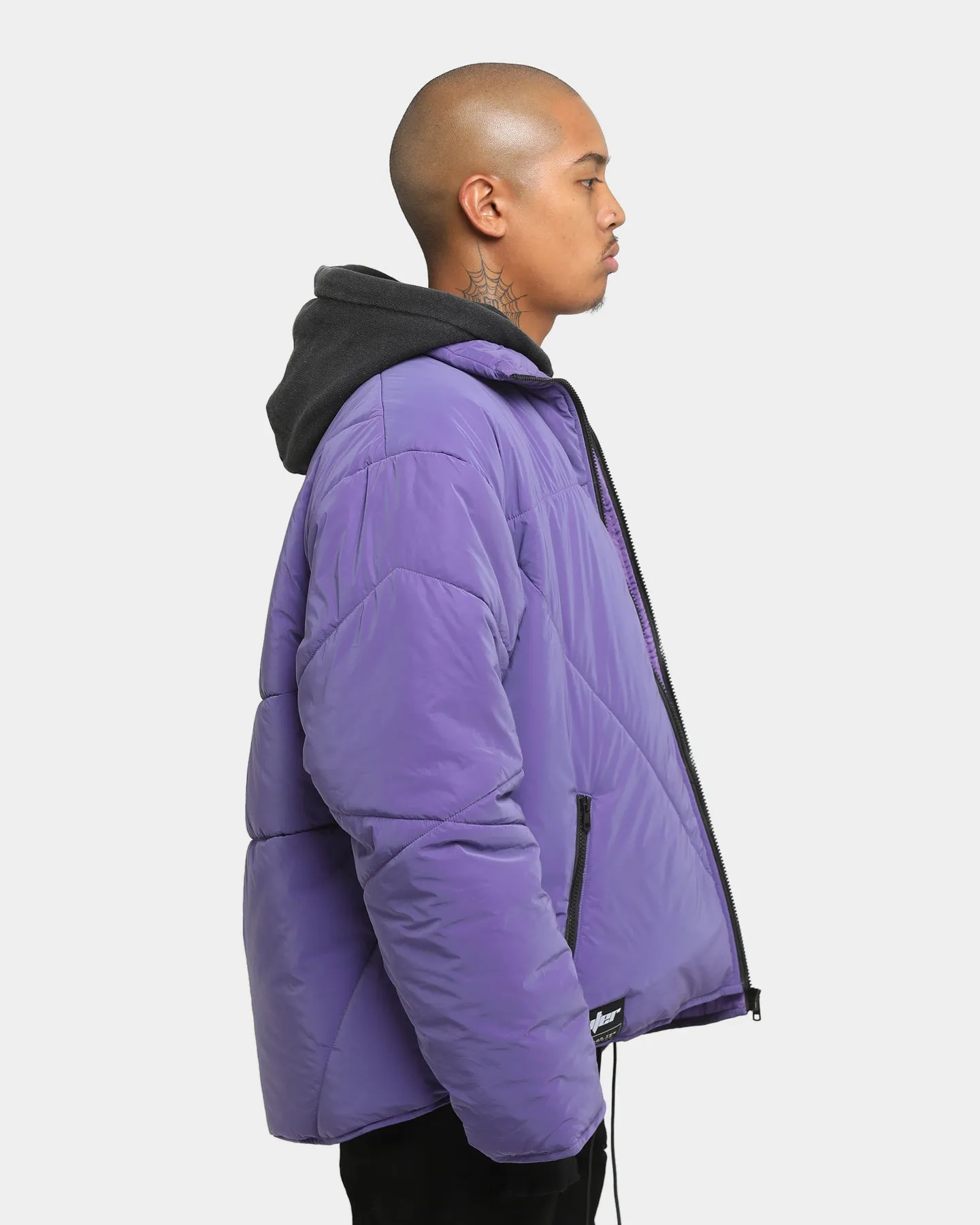 Loiter Reflective Spectrum Puffer Jacket V2 Purple