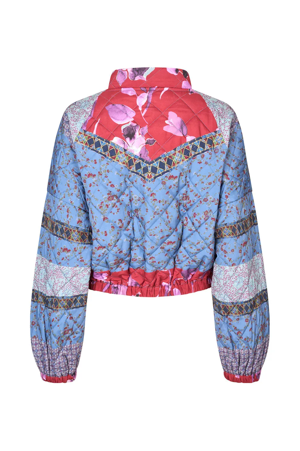 LOLLIES Bohemian-Inspired Pattern Jacket