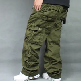 Loose Baggy Casual Cargo Style Men Pants