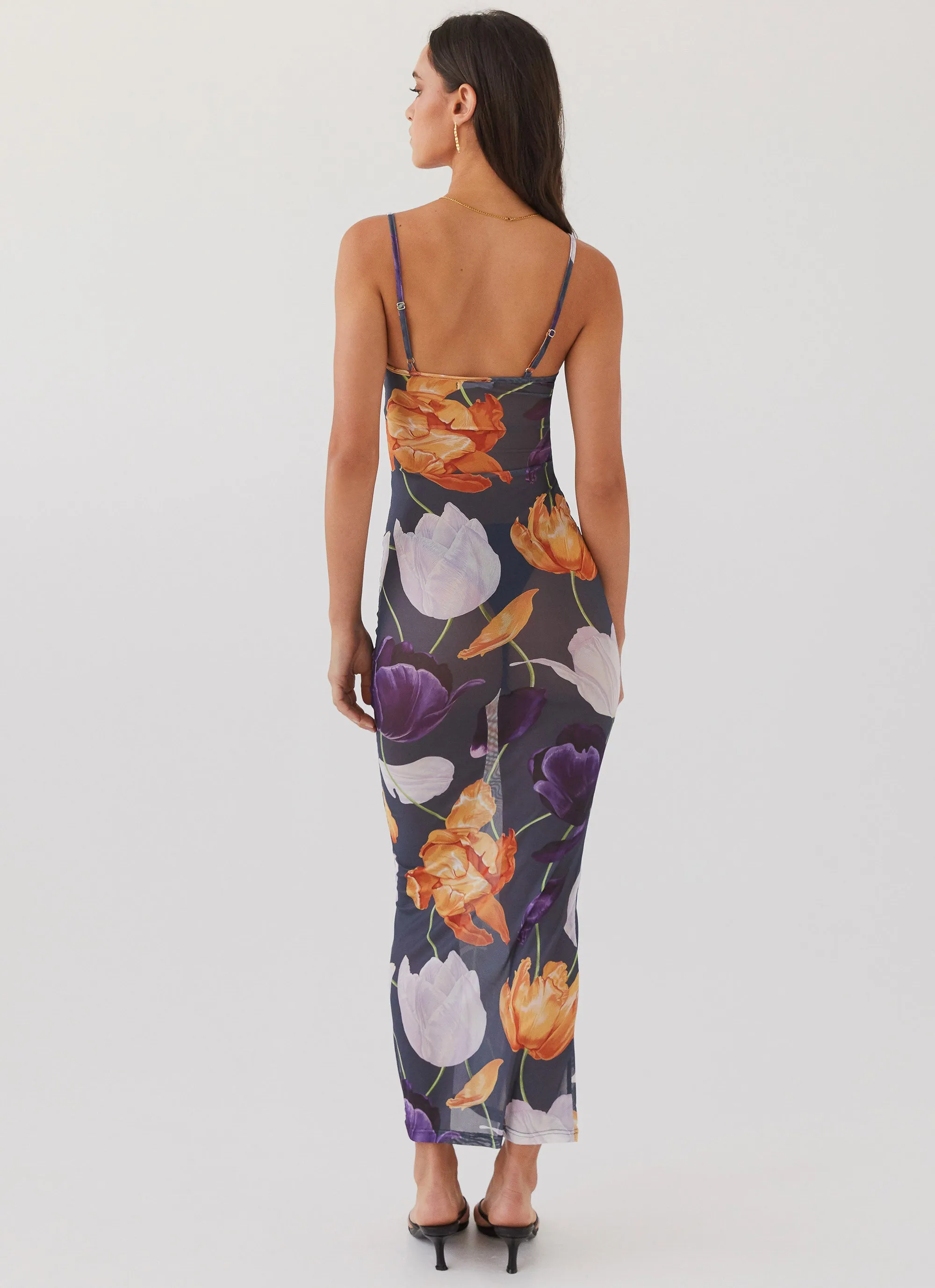 Love On The Run Maxi Dress - Botanical Eclipse