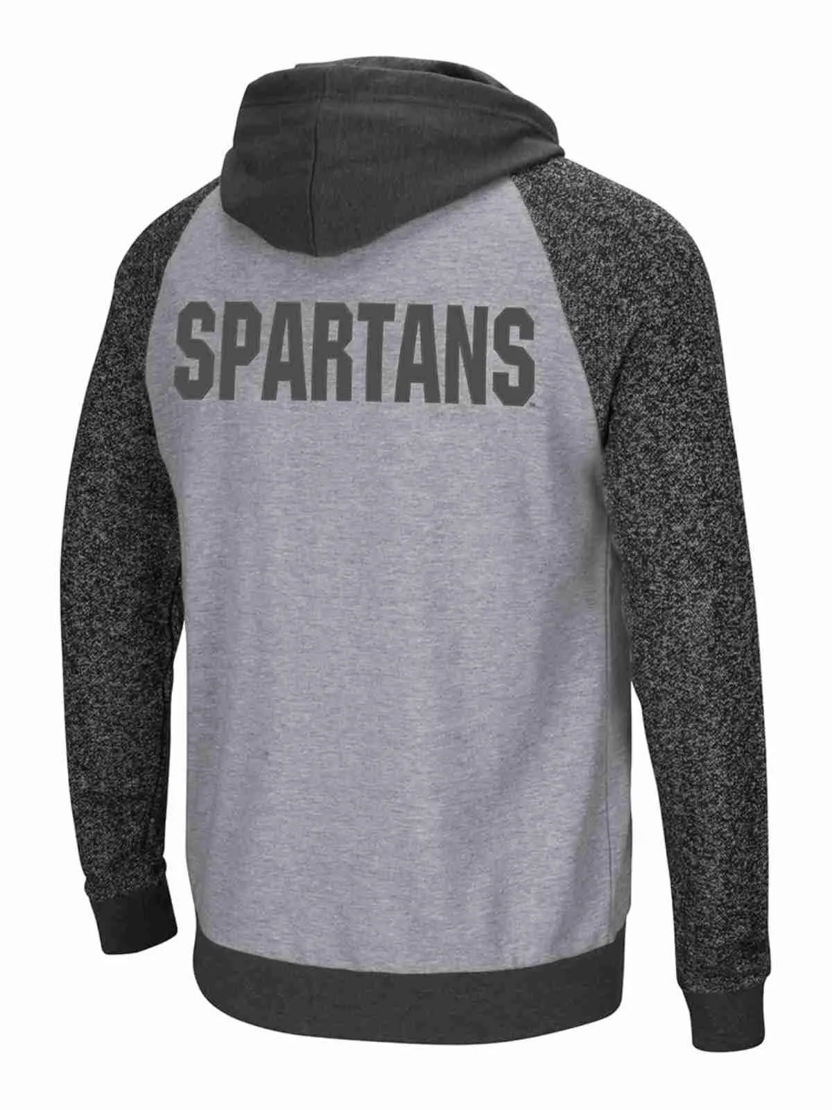 Michigan State Spartans Colosseum Two-Tone Regulation Full Zip Hoodie Jacket