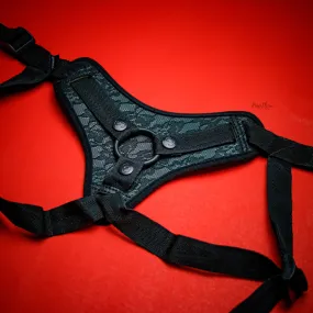 Midnight Lace Strap-On Harness by Sportsheets