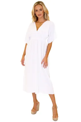 'Mirella' Maxi Dress White