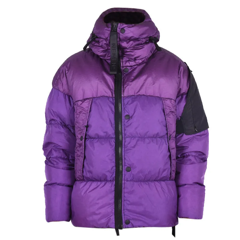 Nemen Darko Recycled Goose Down Jacket Purple