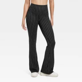 New - Women's Rib Flare Leggings - JoyLab Black XXL