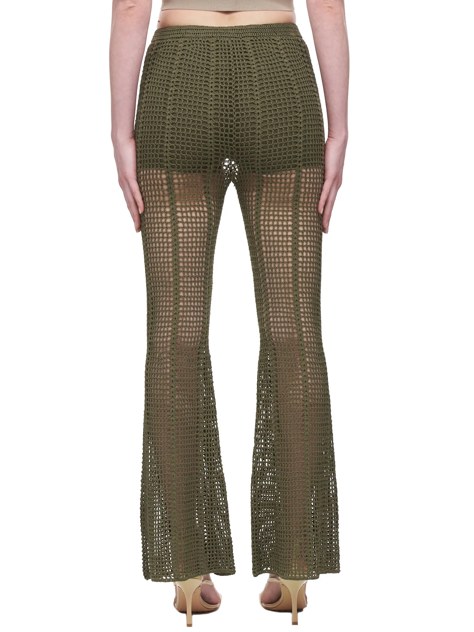 Open Crochet Trousers (C7043R22-MOSS)