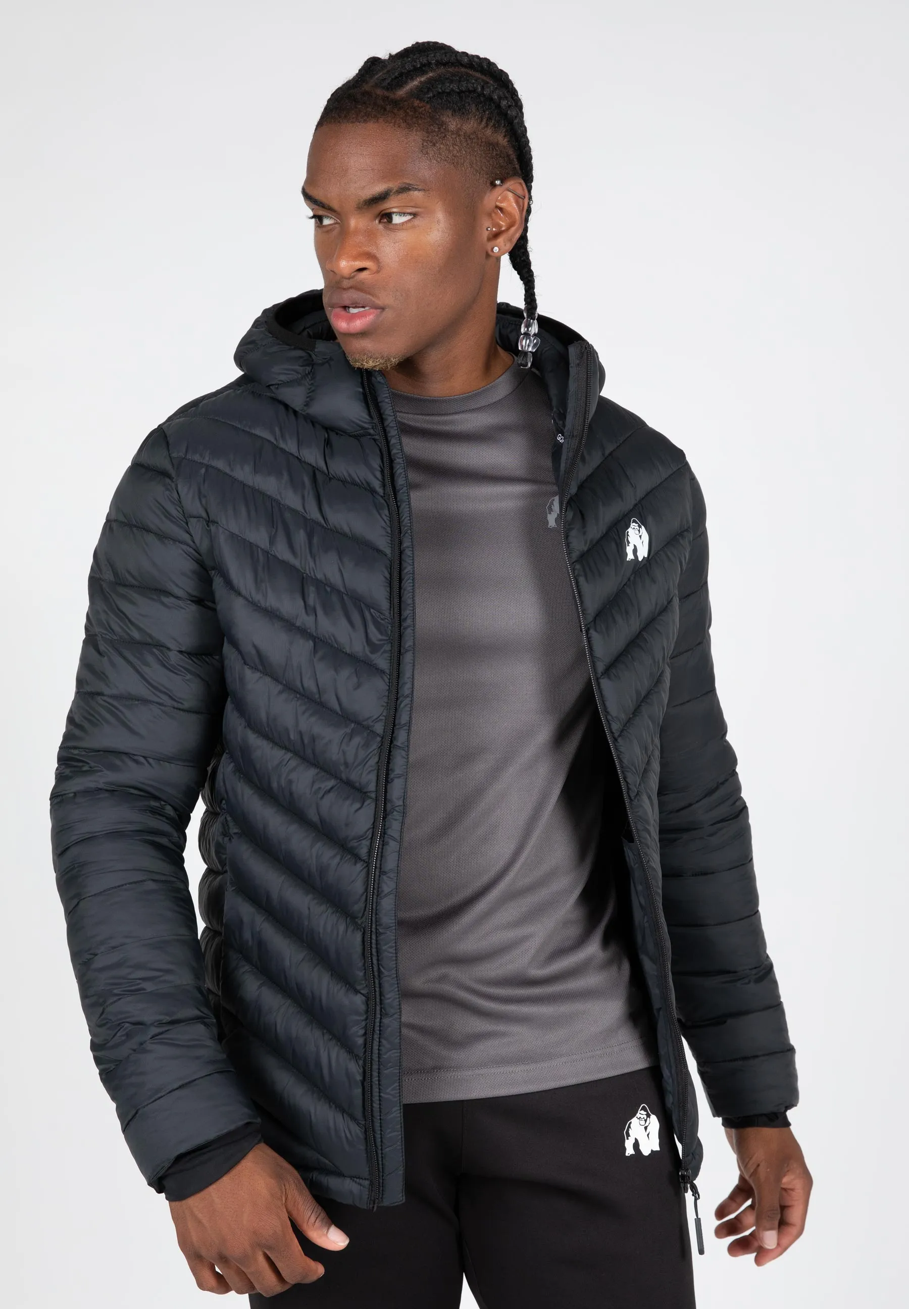 Osborn Puffer Jacket - Black