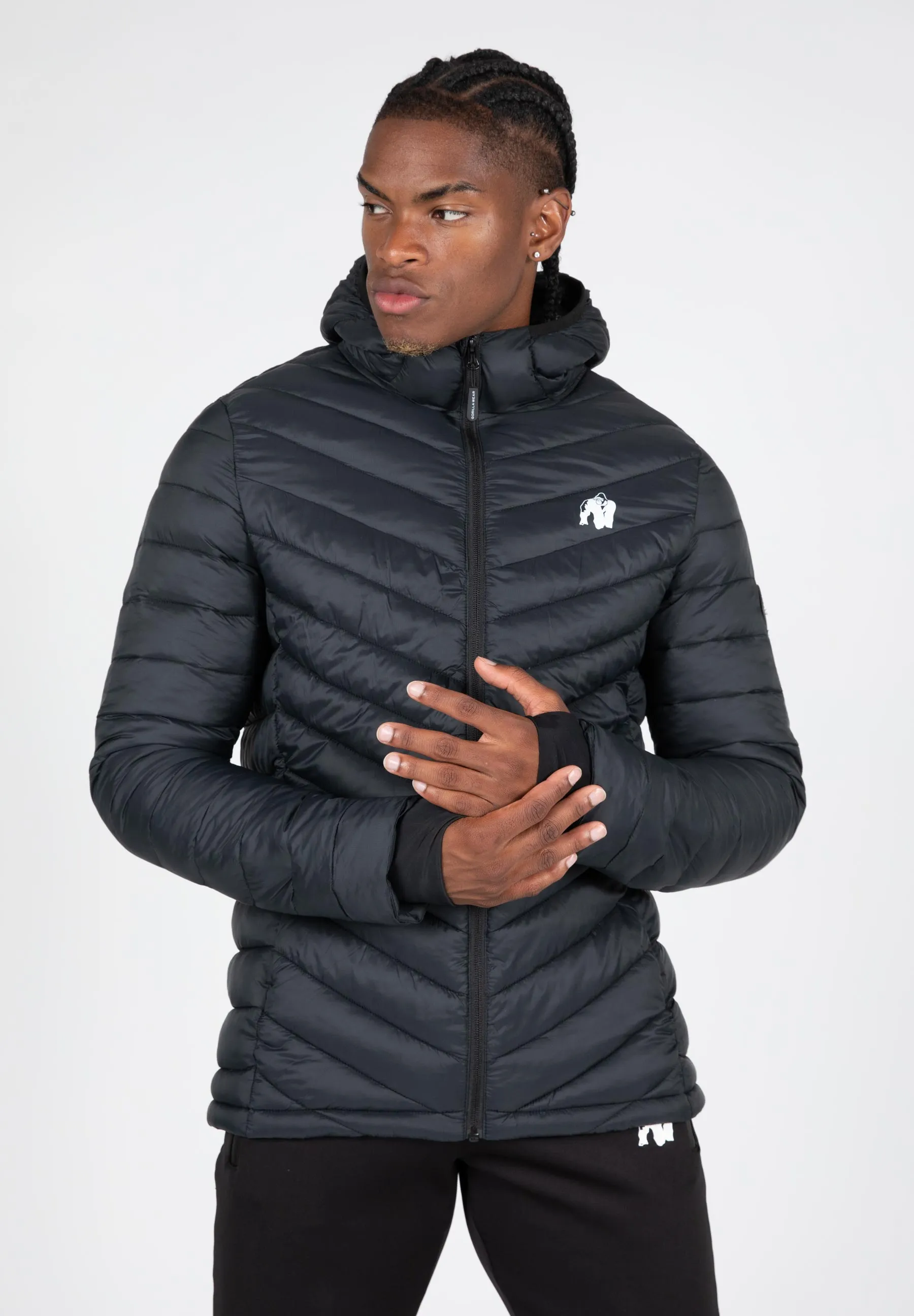 Osborn Puffer Jacket - Black