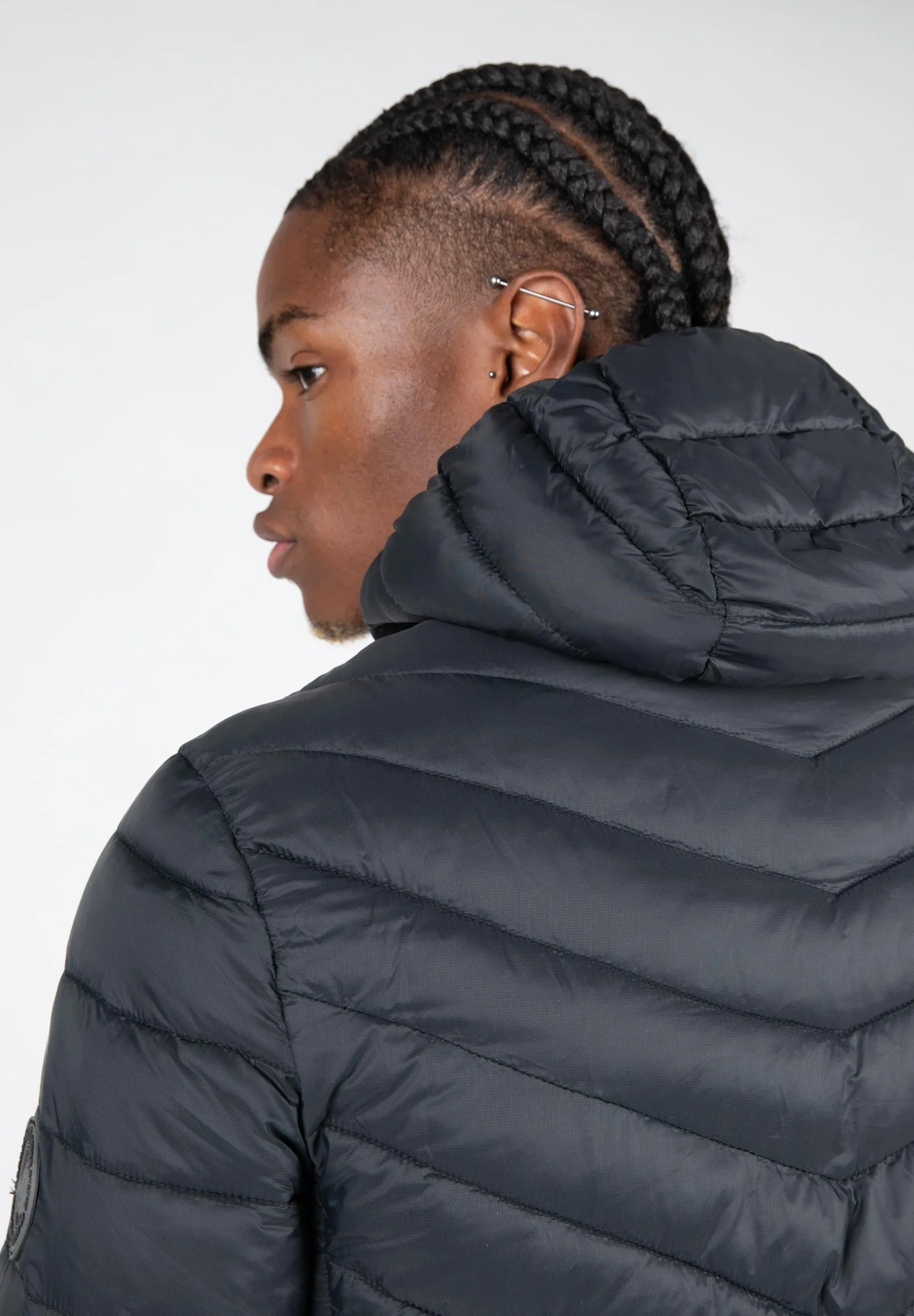 Osborn Puffer Jacket - Black