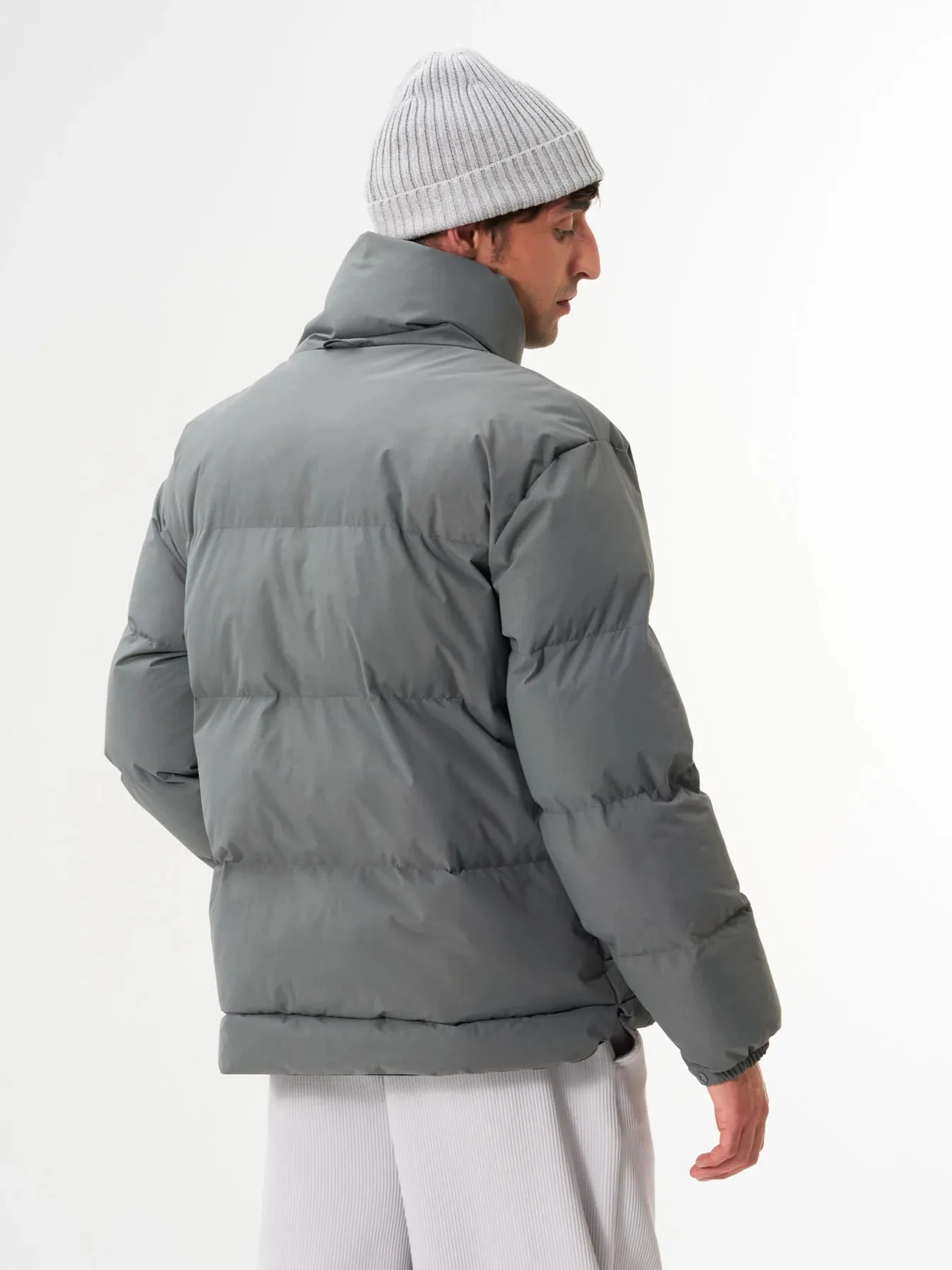 pinqponq Puffer Jacket Unisex Storm Grey