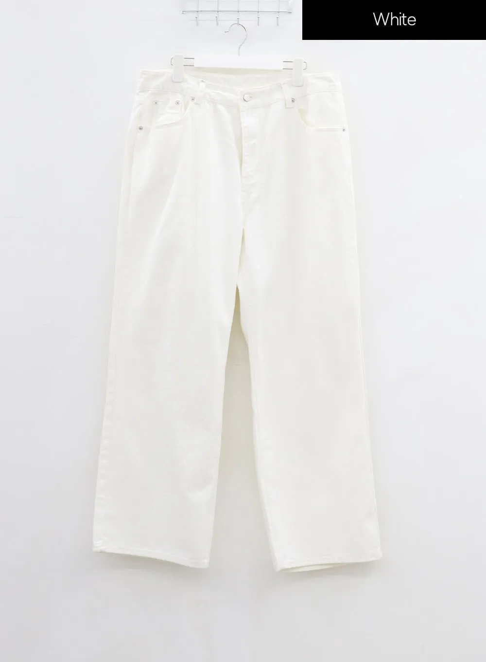 Plus Straight Leg Baggy Cotton Pants ID27