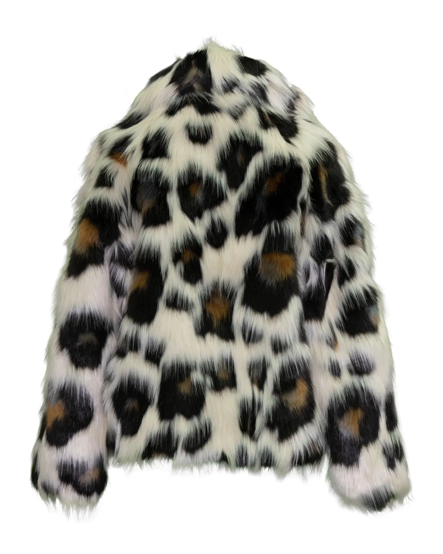 Print Fur Coat