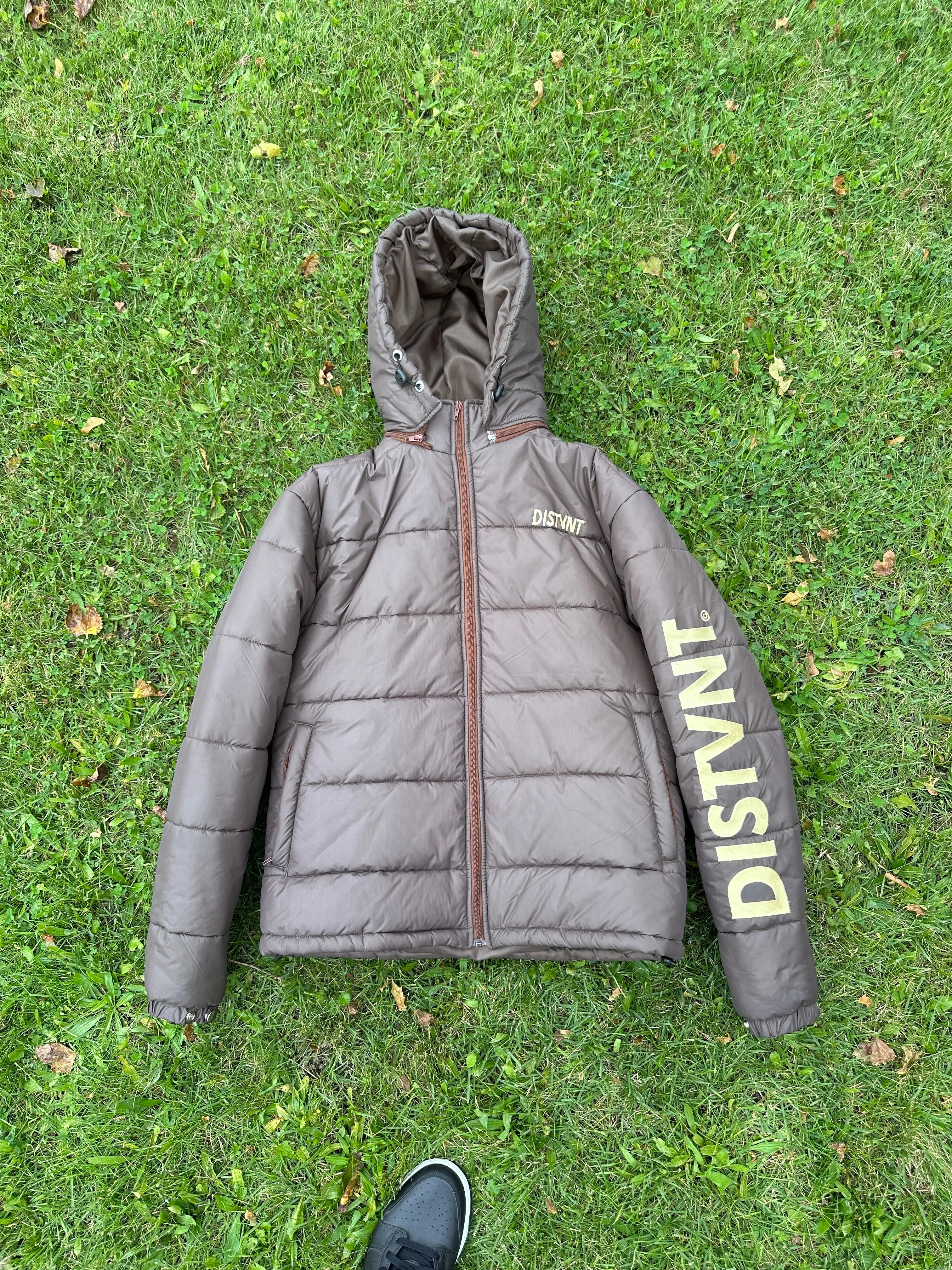 Puffer Jacket (Brown)