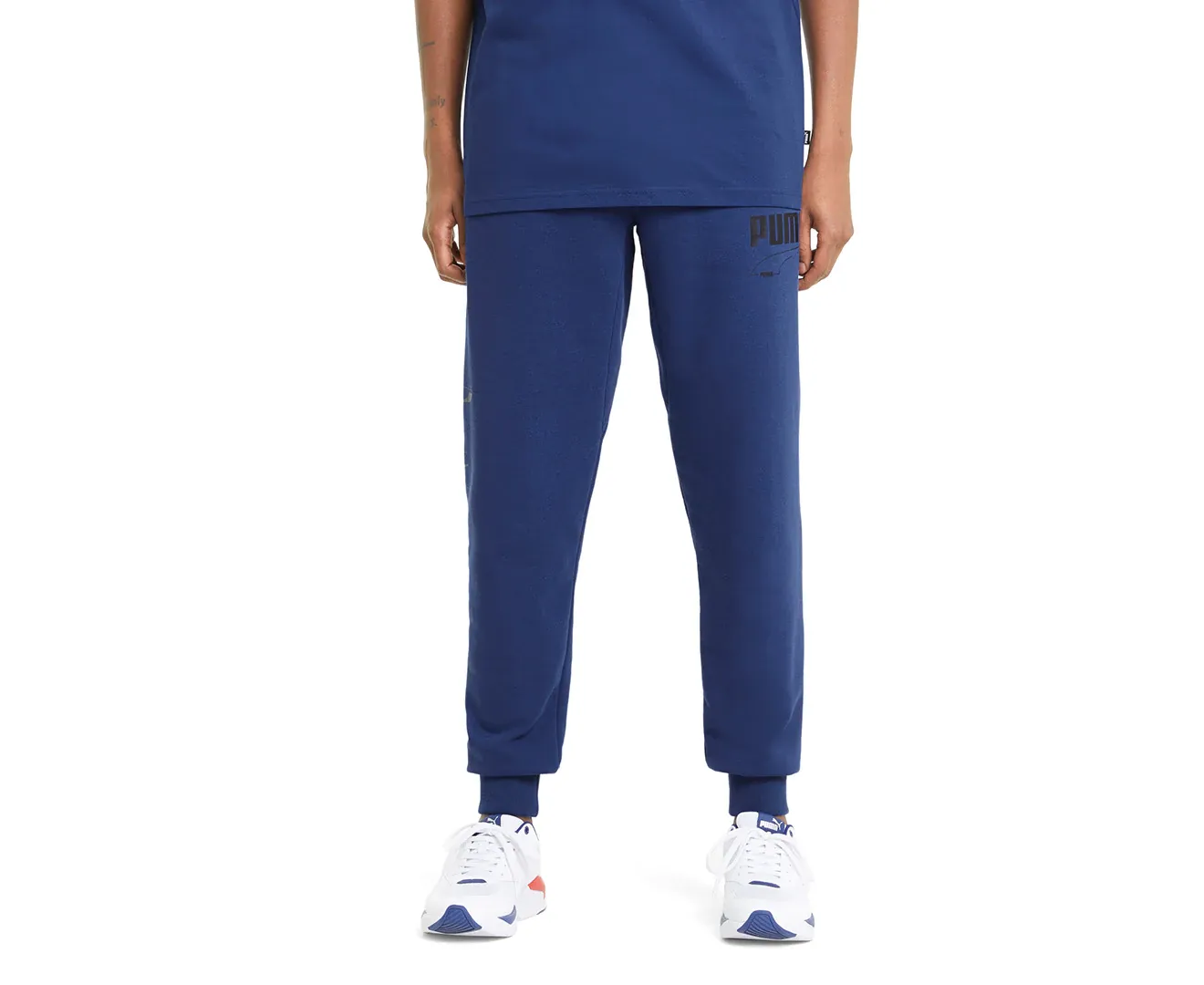 PUMA Men's Rebel Pants / Trackpants in Elektro Blue