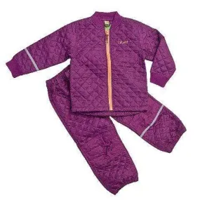 Quilted Thermal Set: Lilac