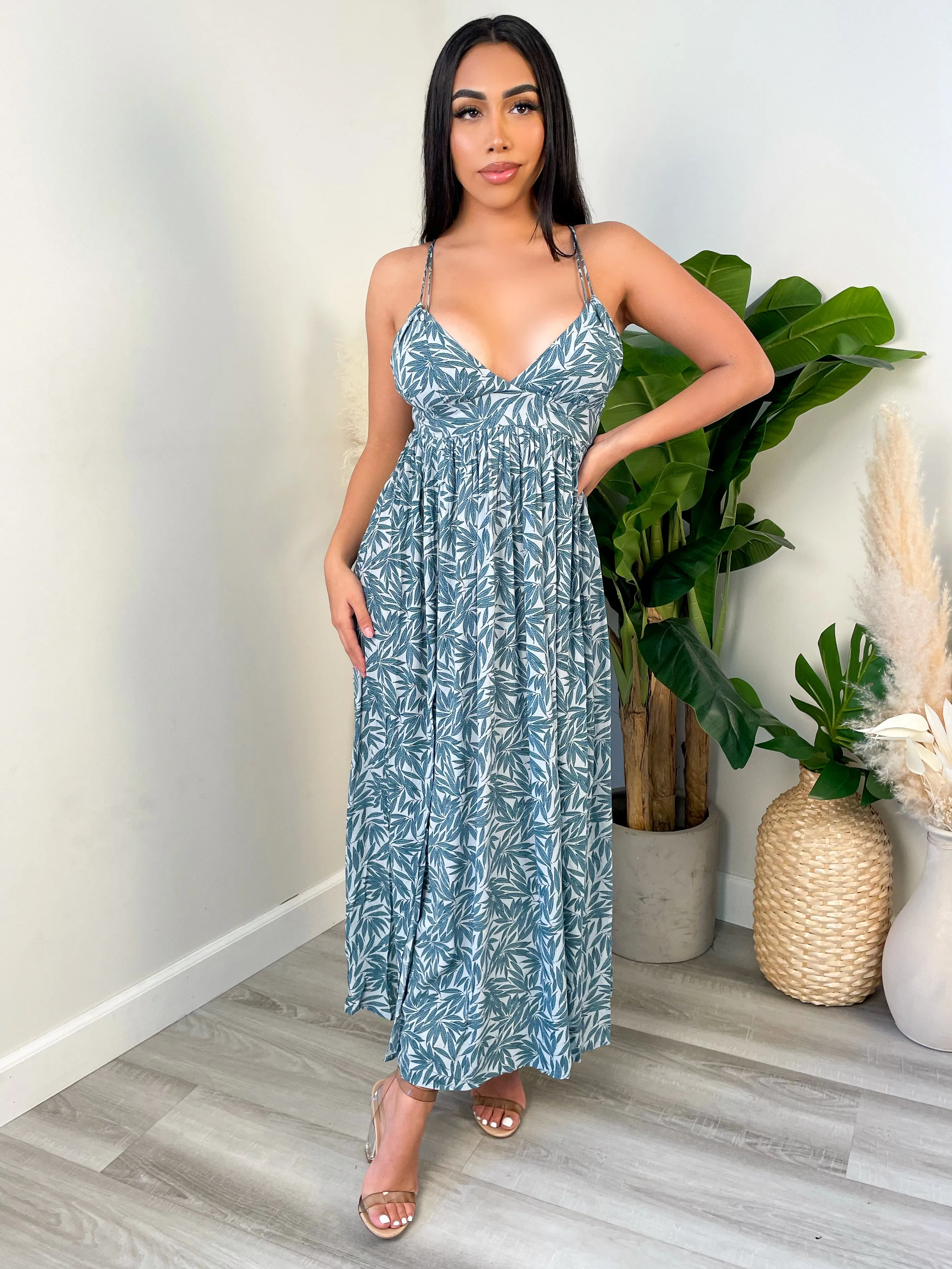 Renata Dress (Sea Foam)