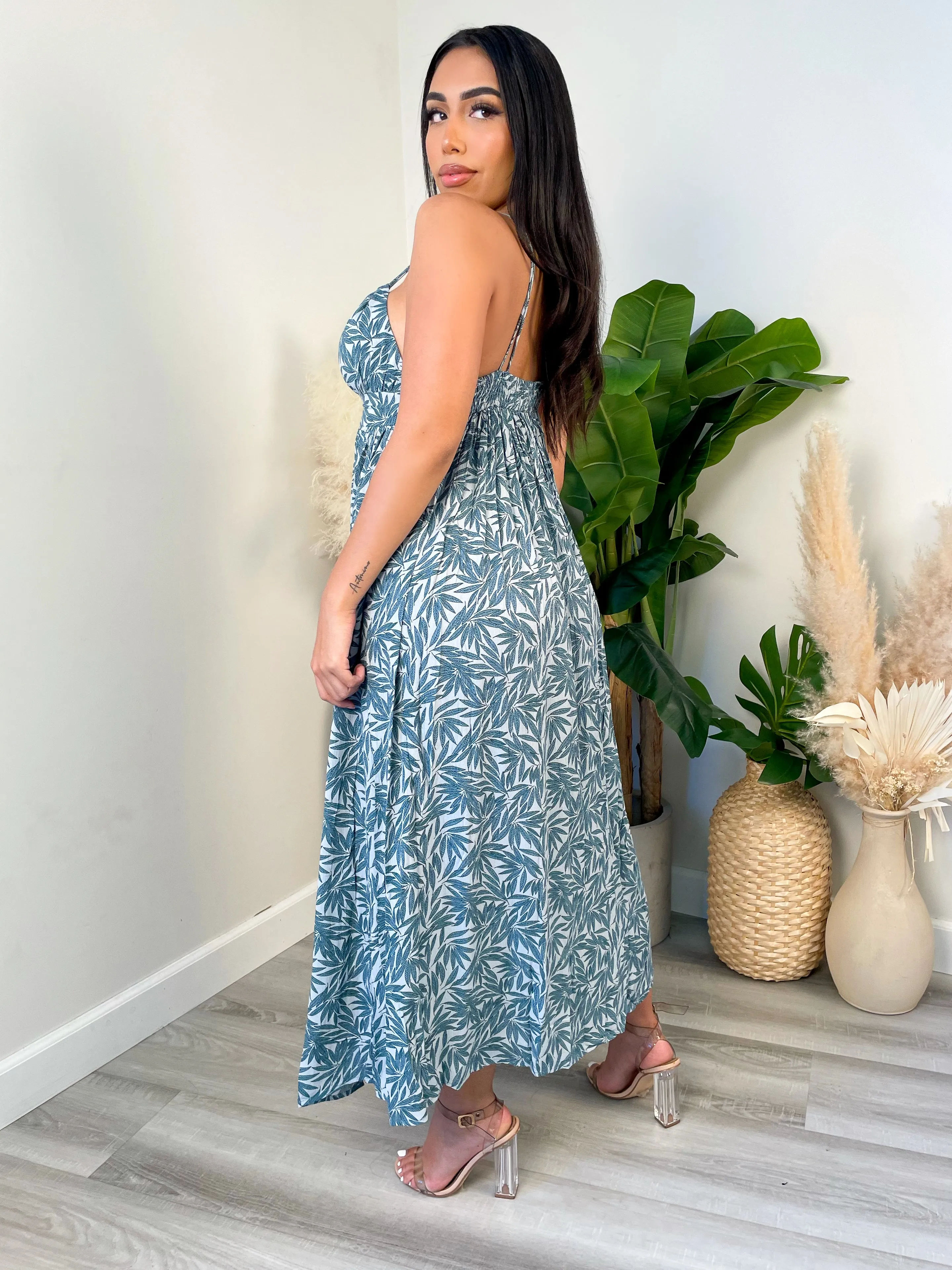 Renata Dress (Sea Foam)