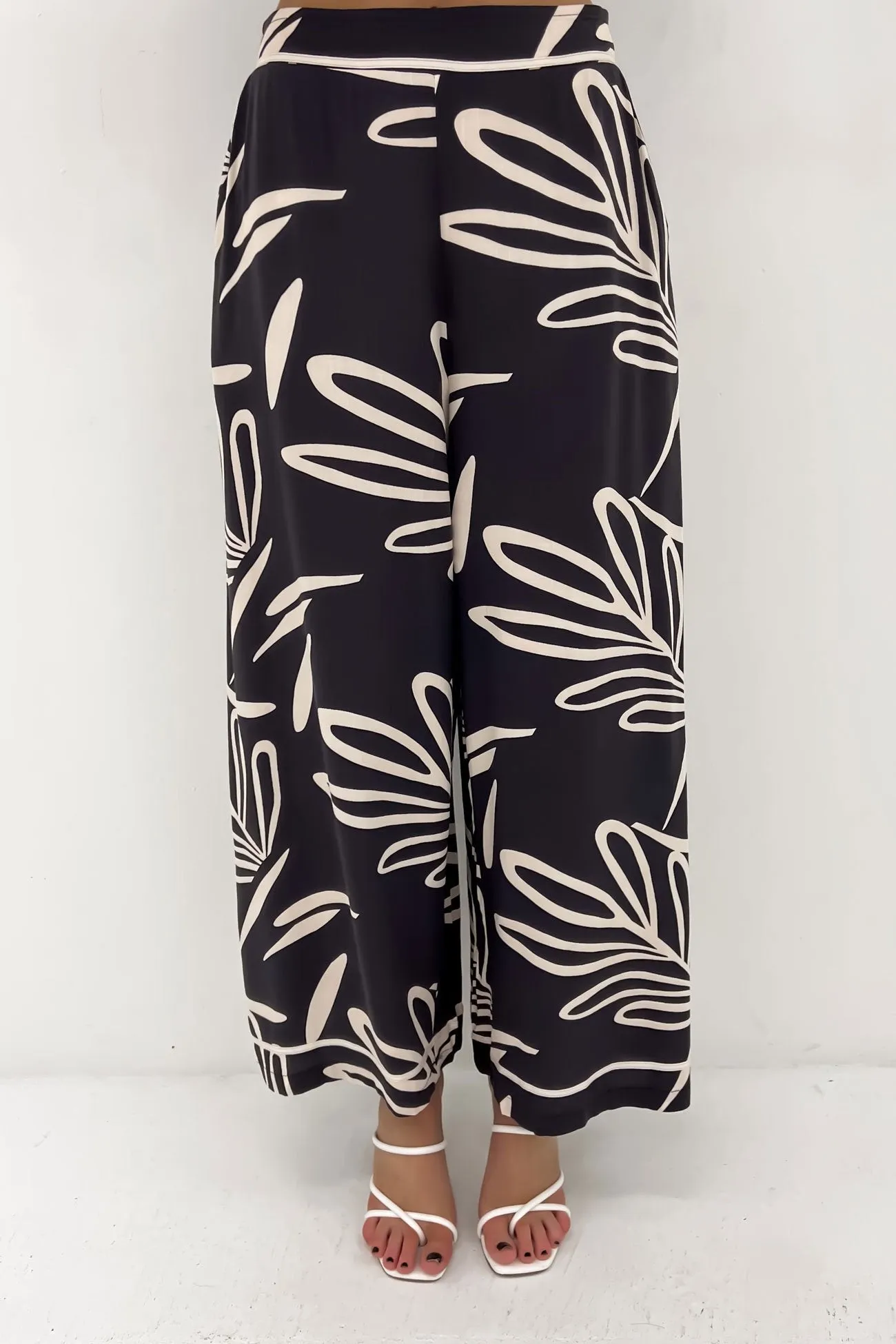 Rilee Pant Jada Charcoal Beige