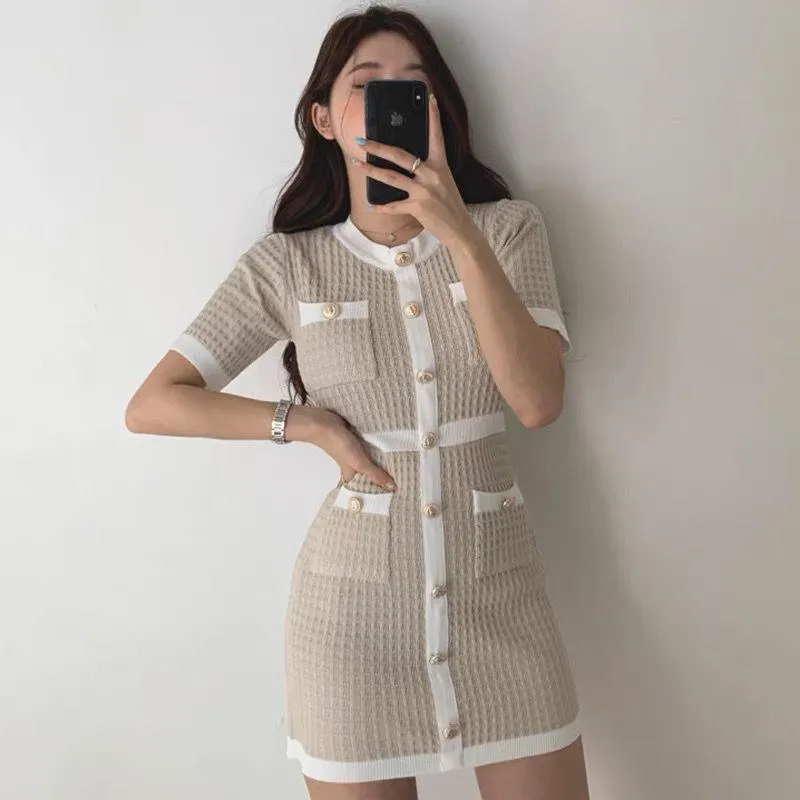 Sanya bodycon Knitted Mini Dress