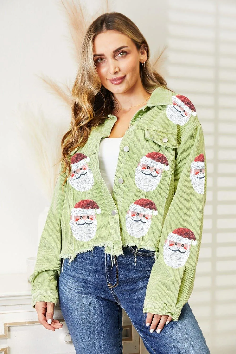 Sassy Santa Sequin Jacket