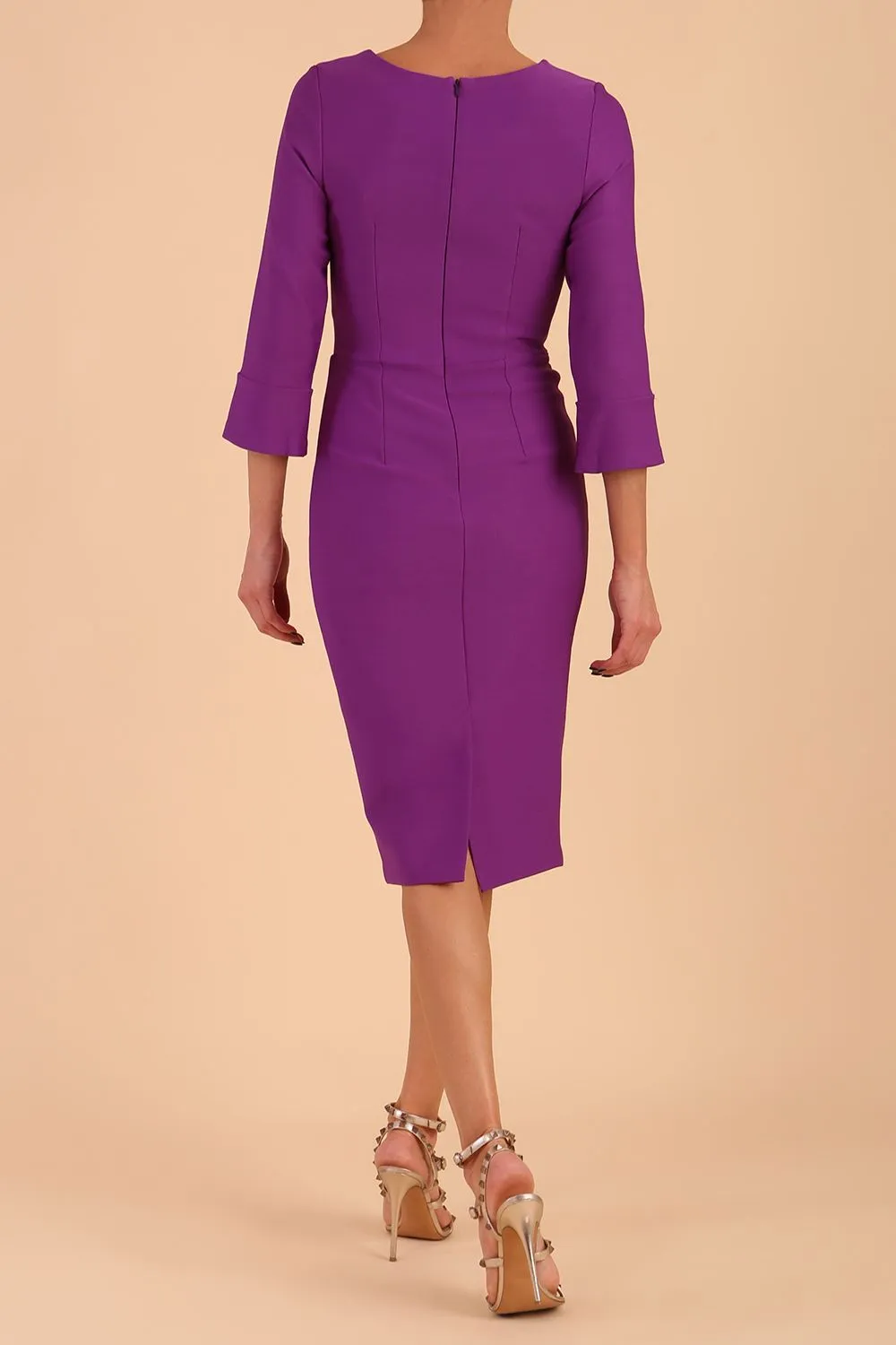 Seed Orla Asymmetric Pencil Dress