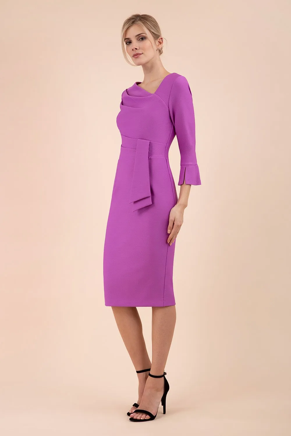 Seed Orla Asymmetric Pencil Dress