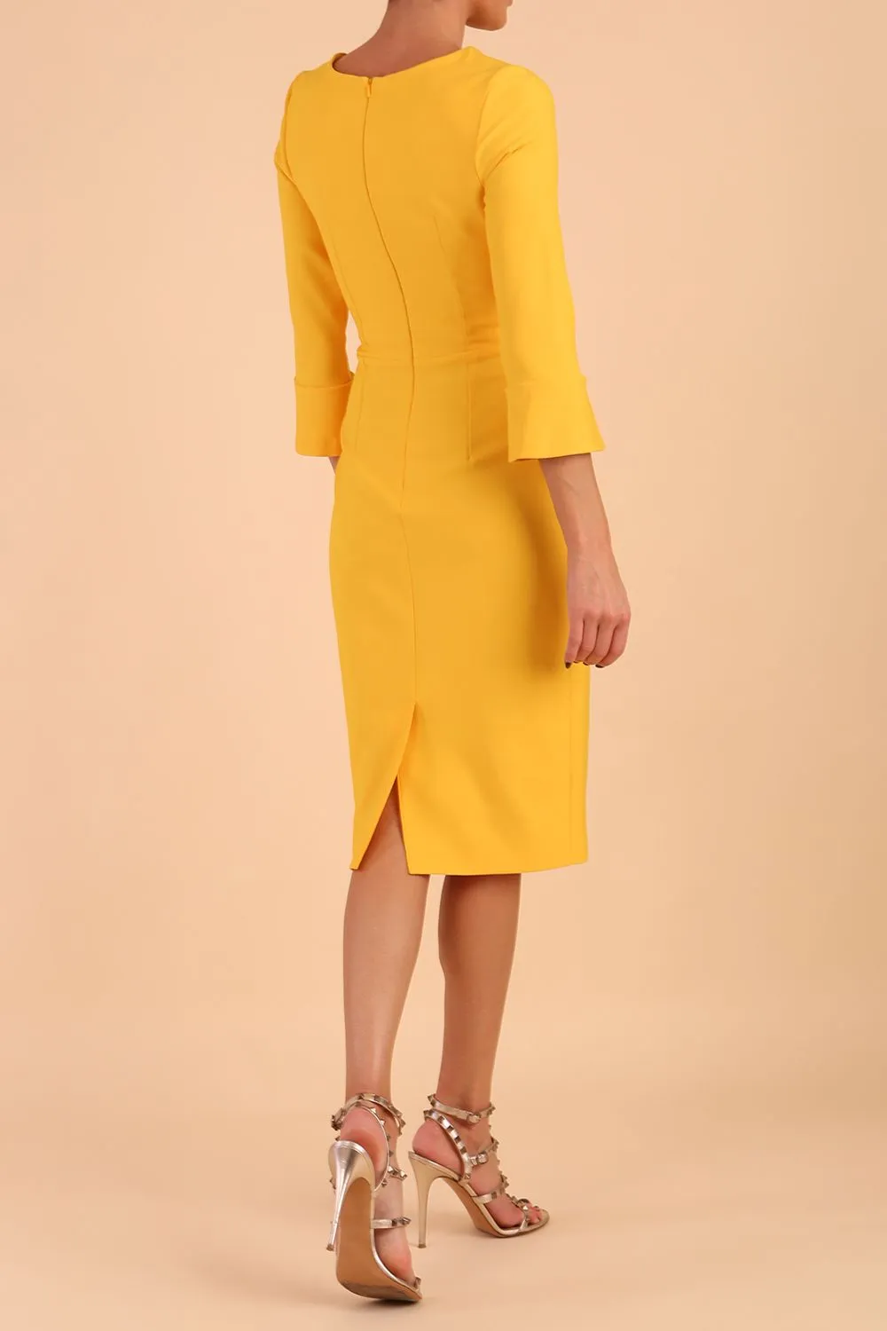 Seed Orla Asymmetric Pencil Dress