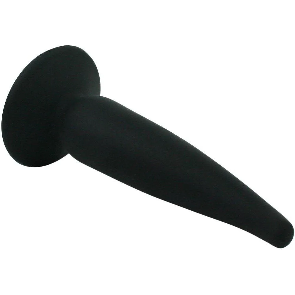 Silicone Tapered Anal Plug - Curved To Massage Your Prostate!