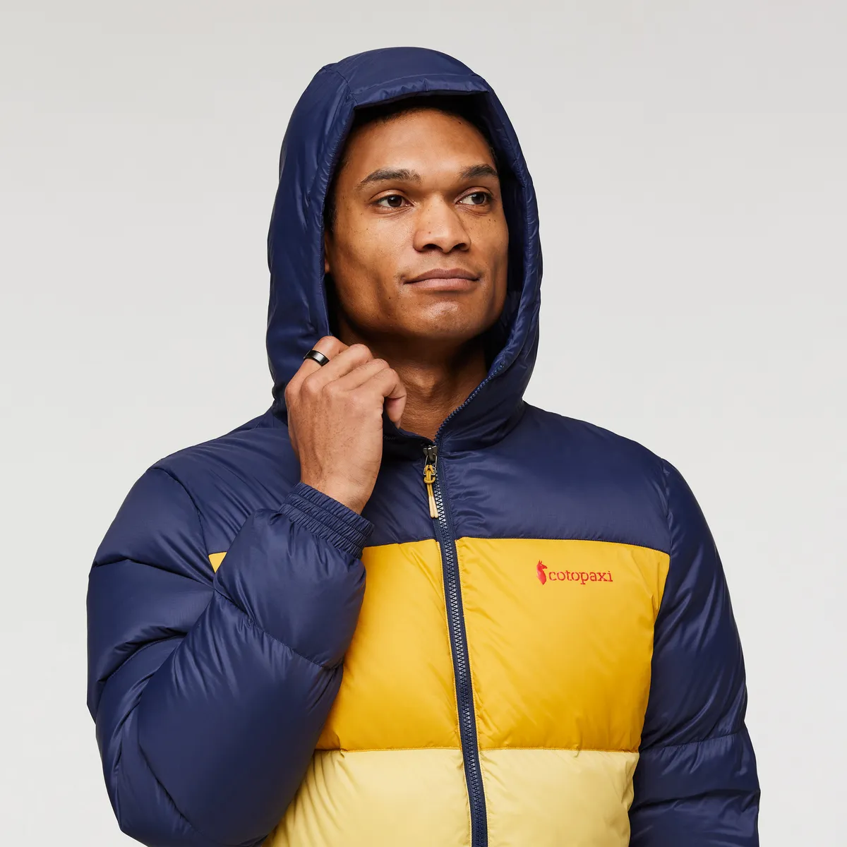 Solazo Down Hooded Jacket - Men's