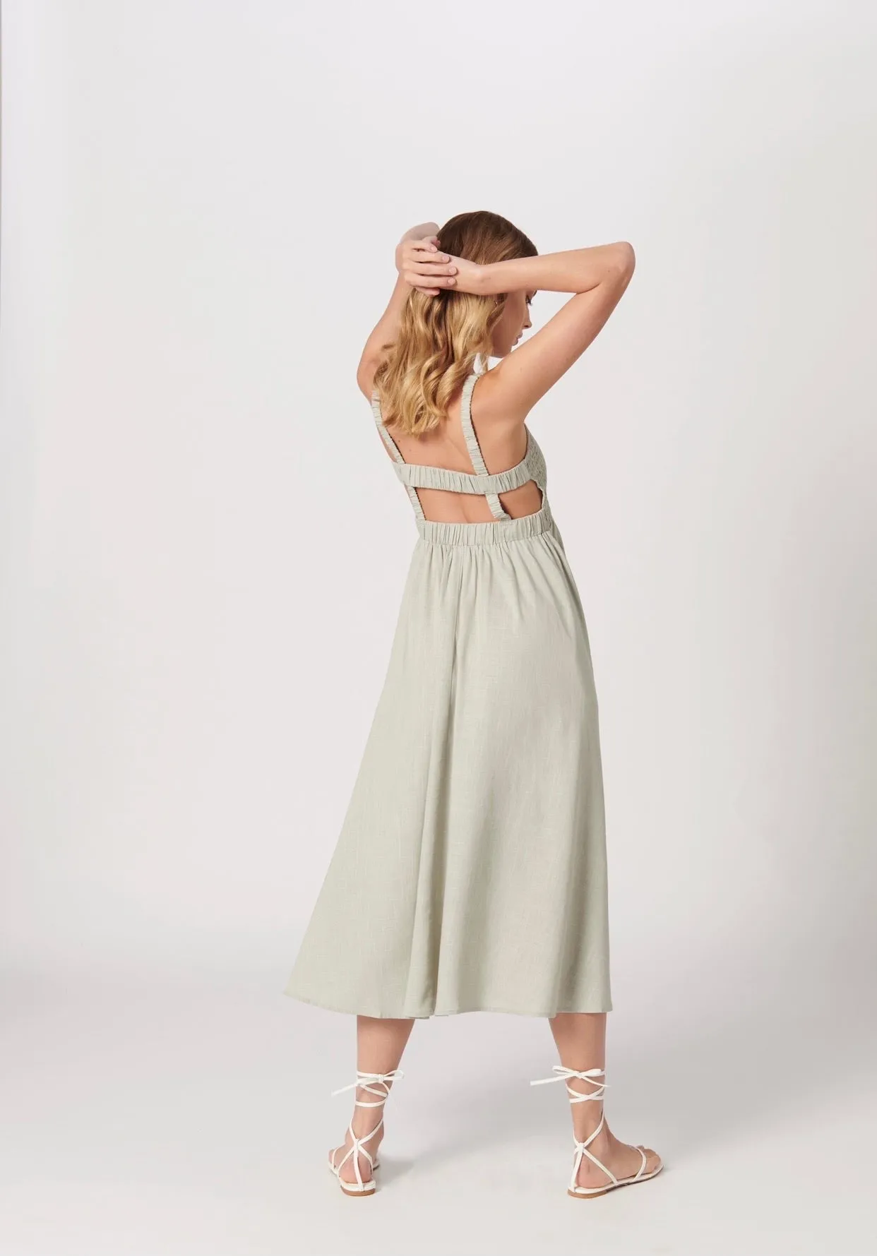 Soul of sunshine sage dress