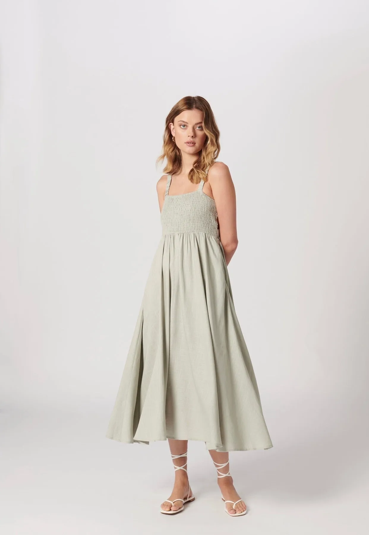 Soul of sunshine sage dress