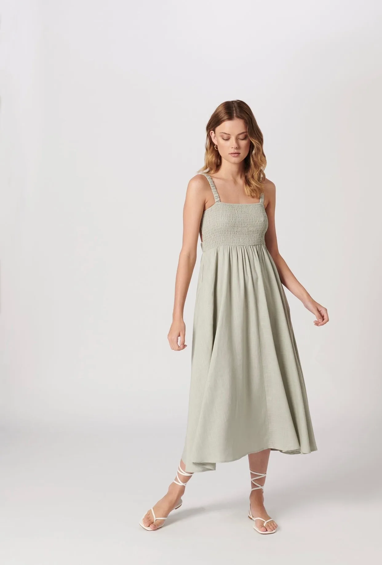 Soul of sunshine sage dress