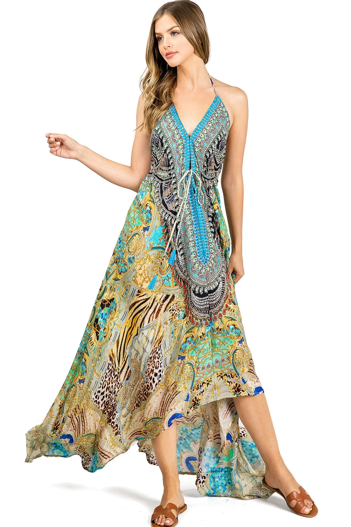 South Beach Jewel Maxi Dress