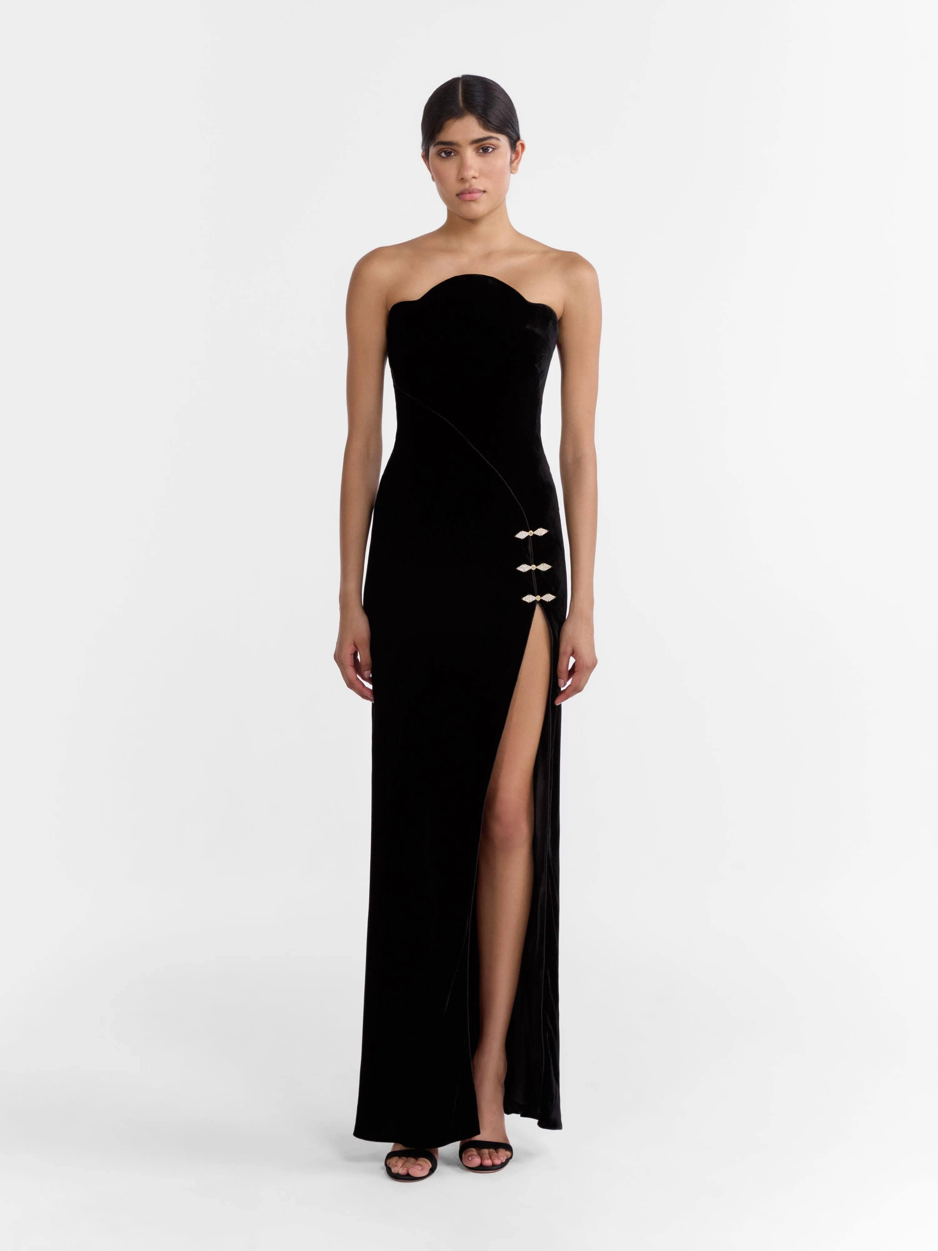 Souza Dress in Black