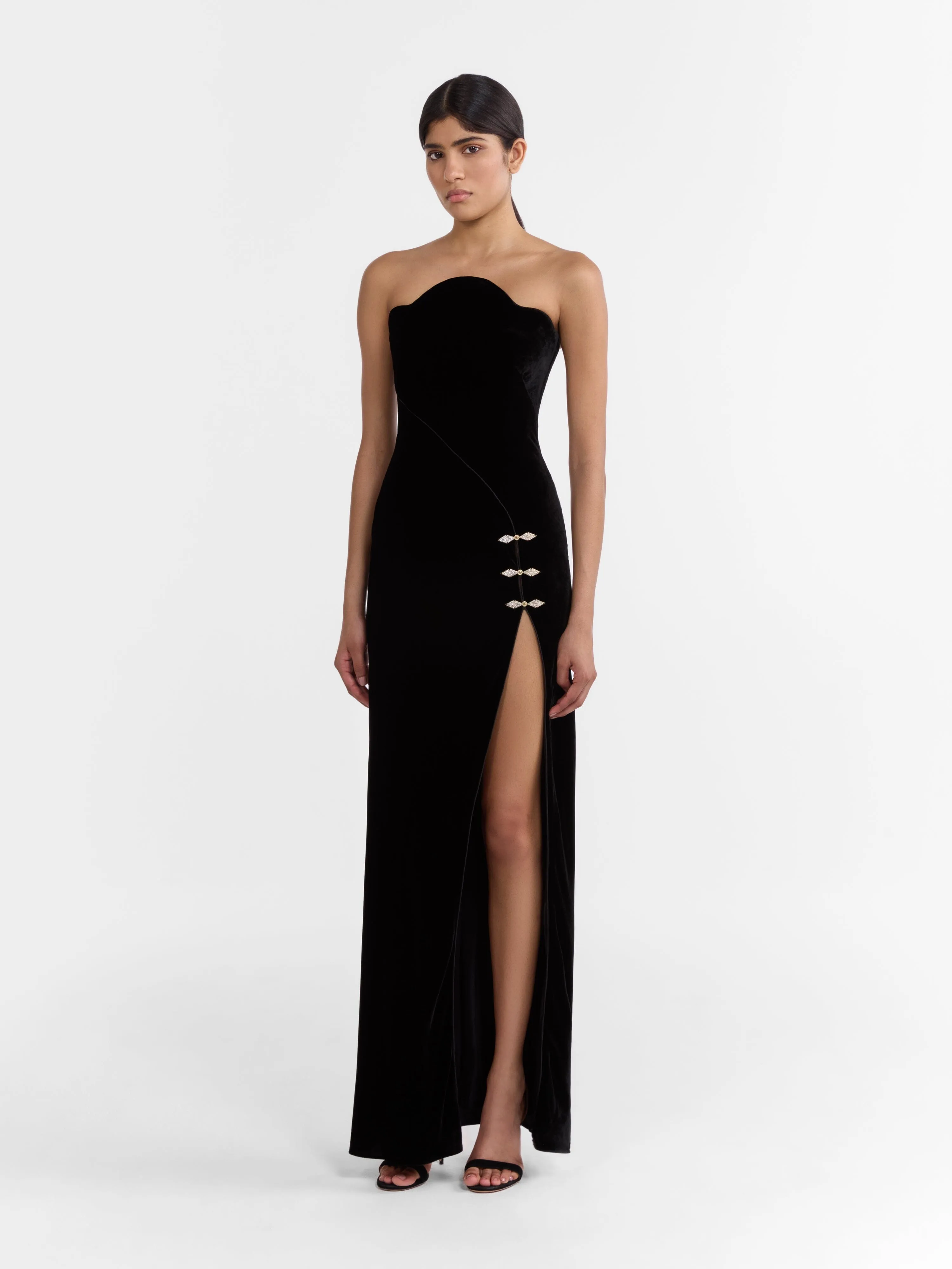 Souza Dress in Black