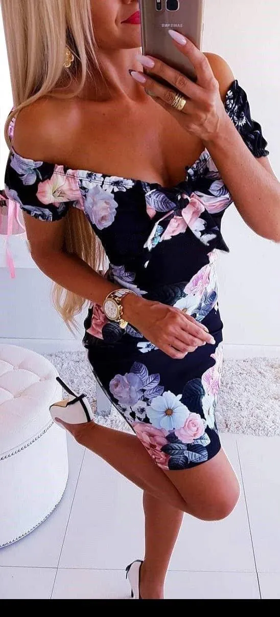 Stia Floral Dress