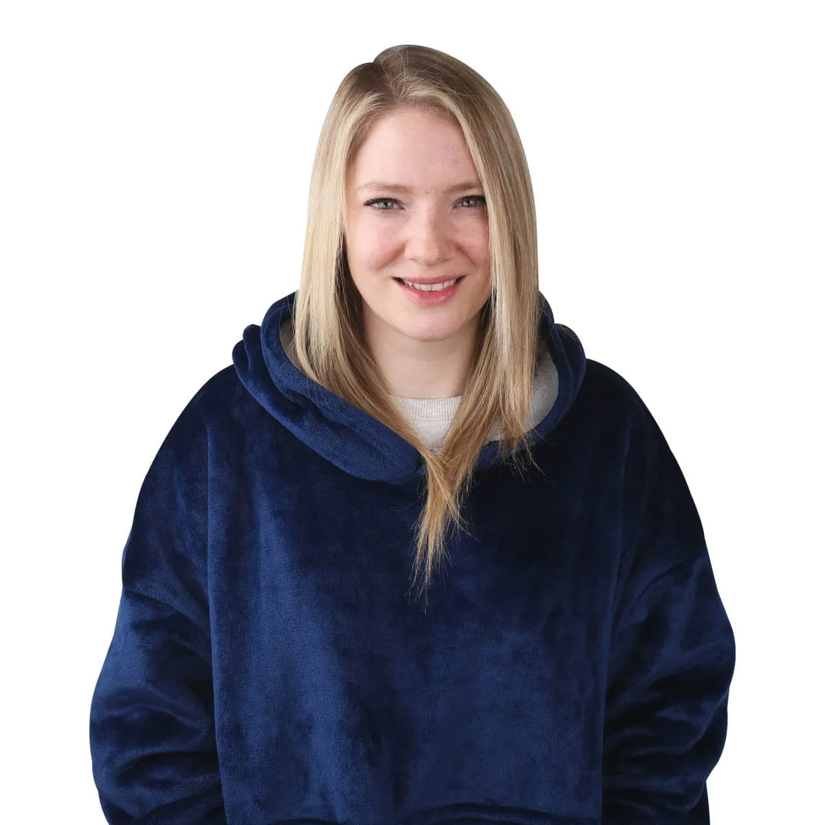 The Blankie" Sherpa Hoodie Blanket