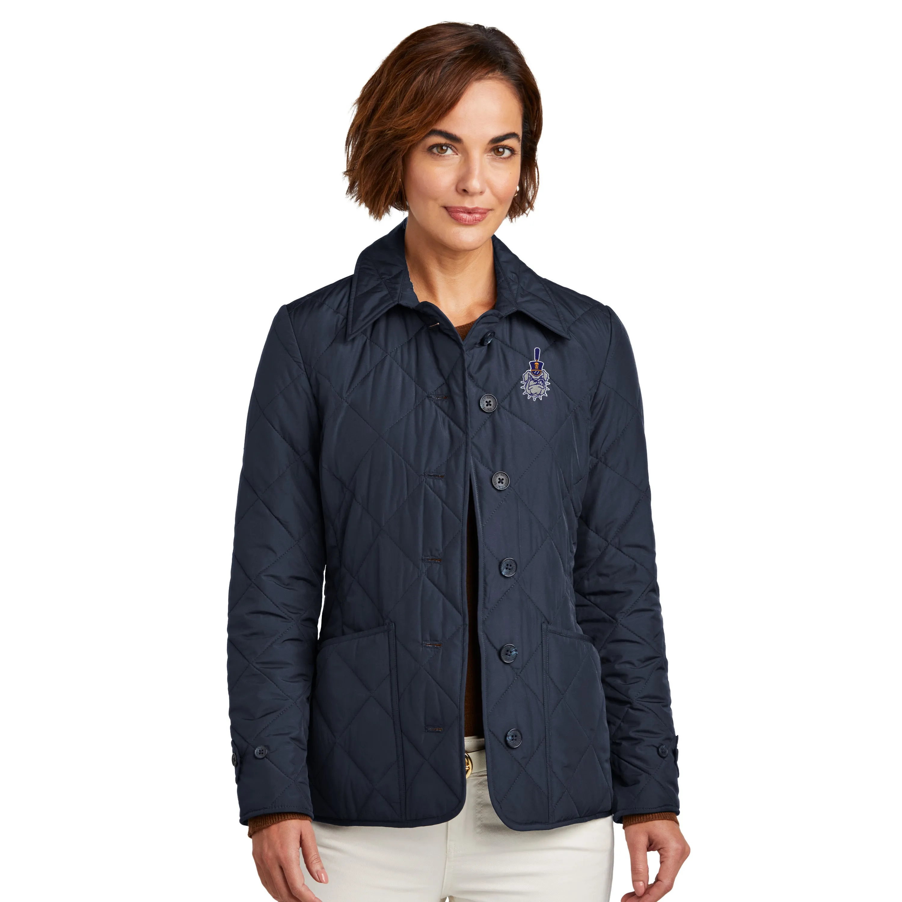 The Citadel, Spike Logo, Brooks Brothers® Women’s Quilted Jacket