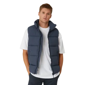 The Hanam Puffer Vest - Petrol