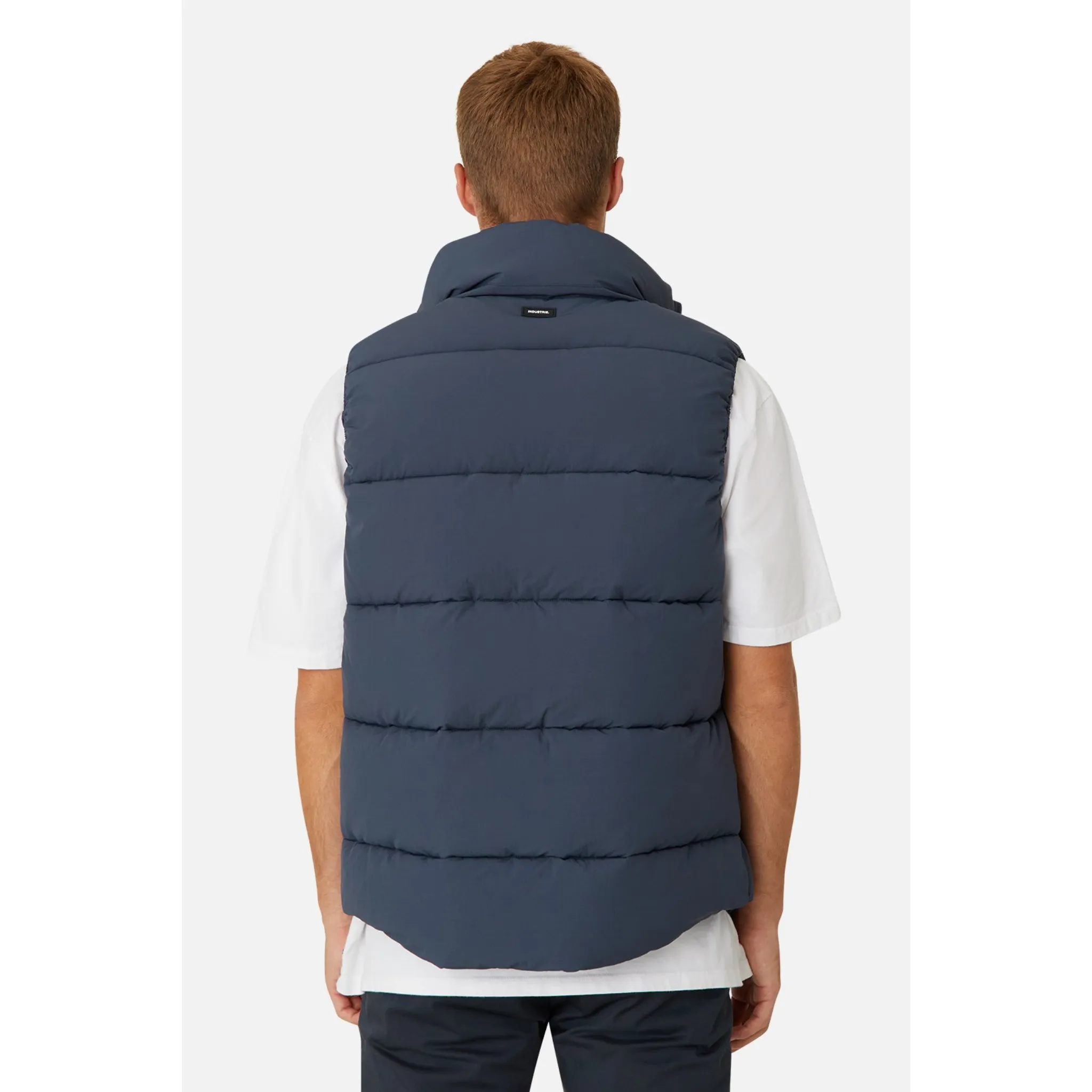 The Hanam Puffer Vest - Petrol