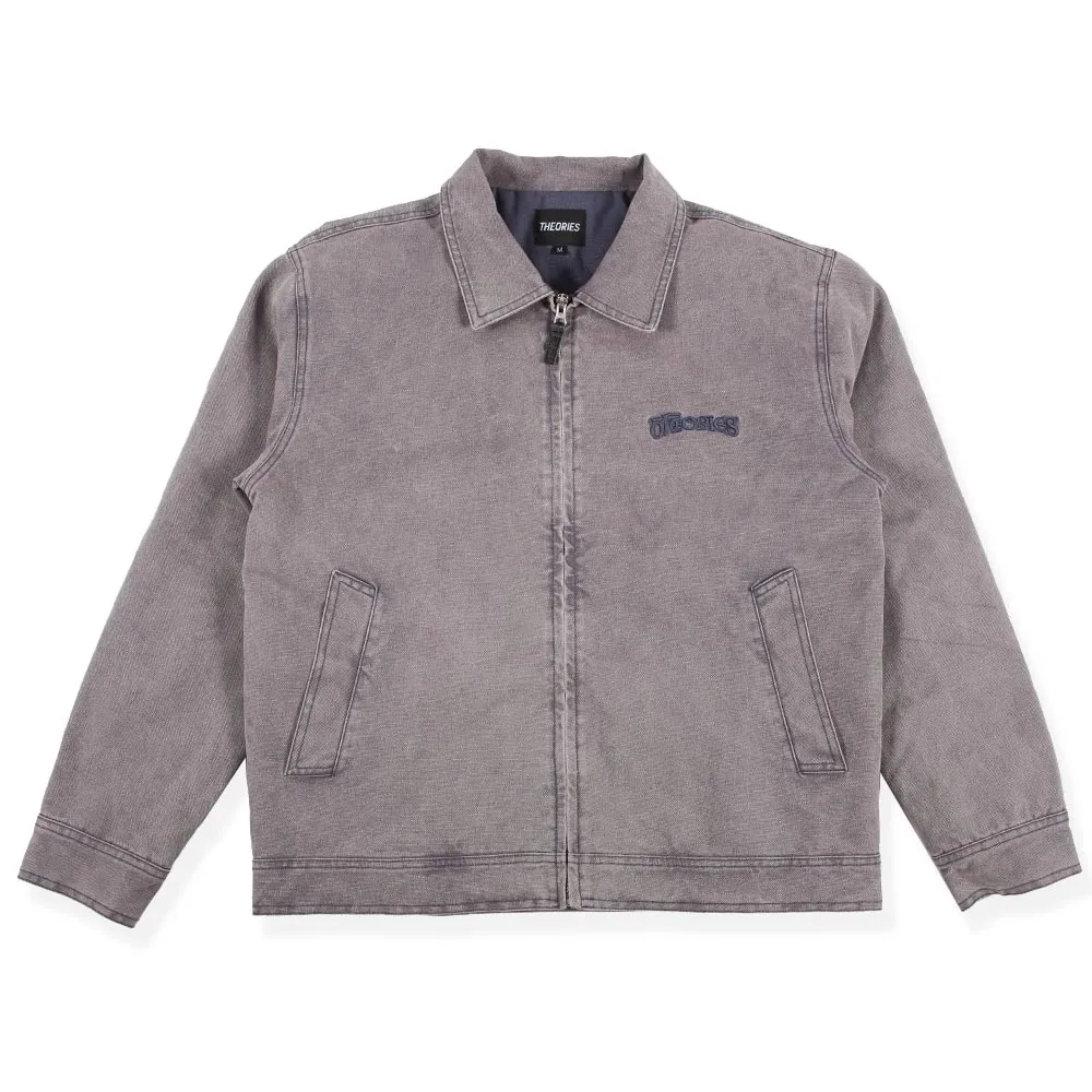 Theories CARPENTER WORK JACKET Washed Lavender