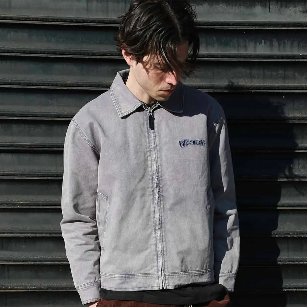 Theories CARPENTER WORK JACKET Washed Lavender