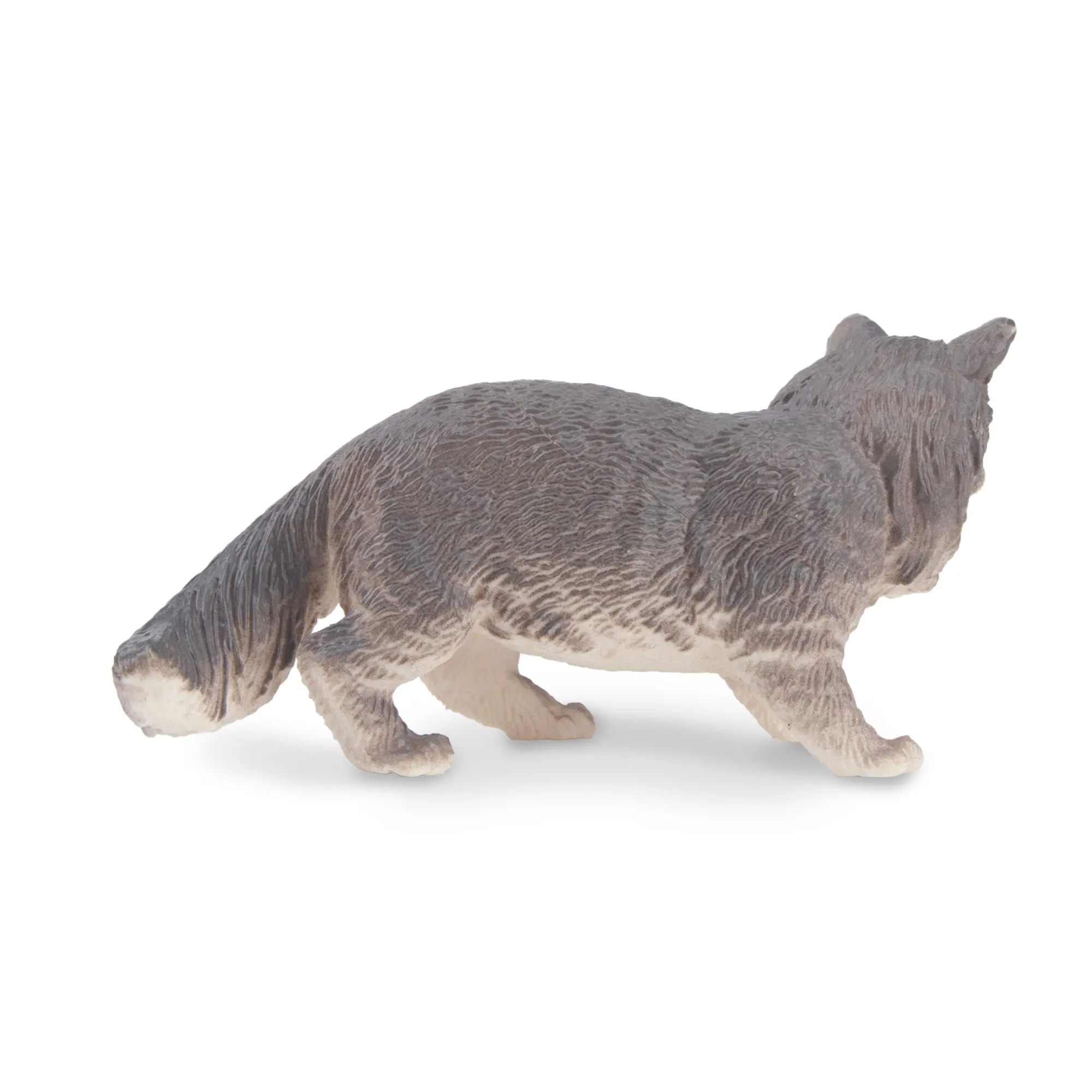 Toymany Grey Norwegian Forest Cat Figurine Toy