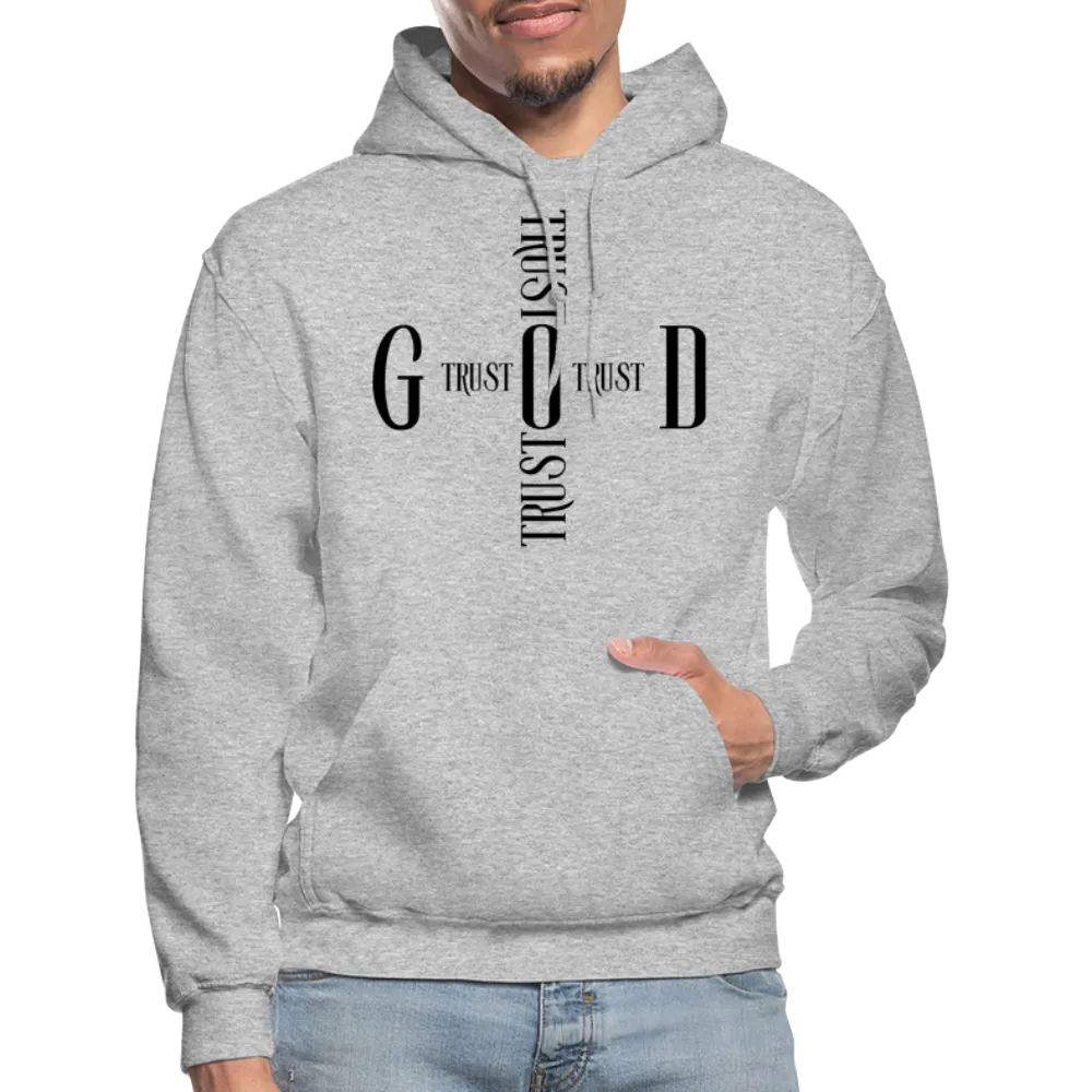 Uniquely You Mens Hoodie / Trust God Sweatshirt - S521545