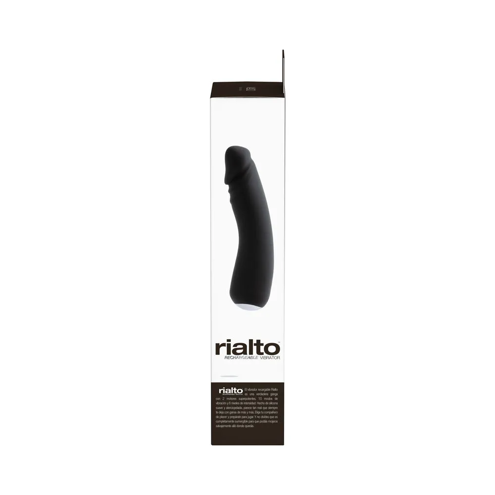 Vedo Rialto Rechargeable Vibe Black Pearl