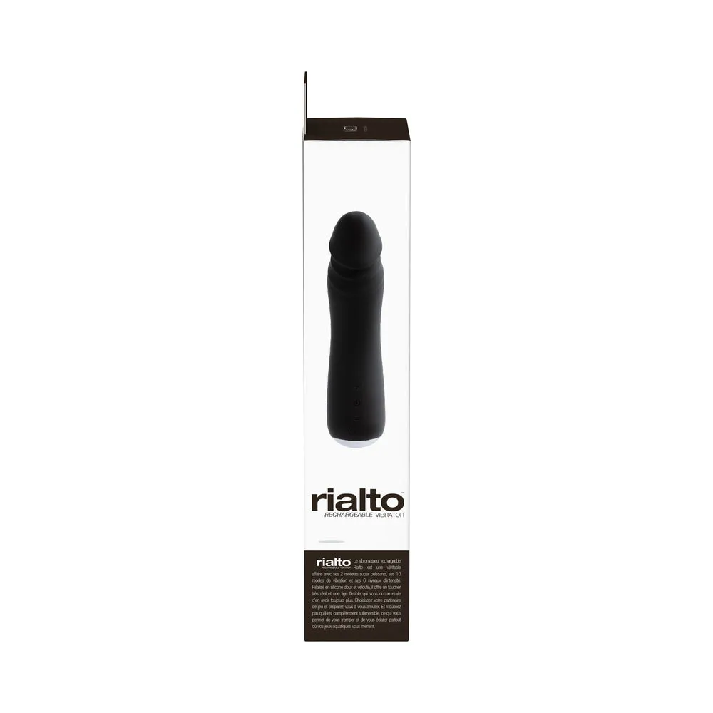 Vedo Rialto Rechargeable Vibe Black Pearl