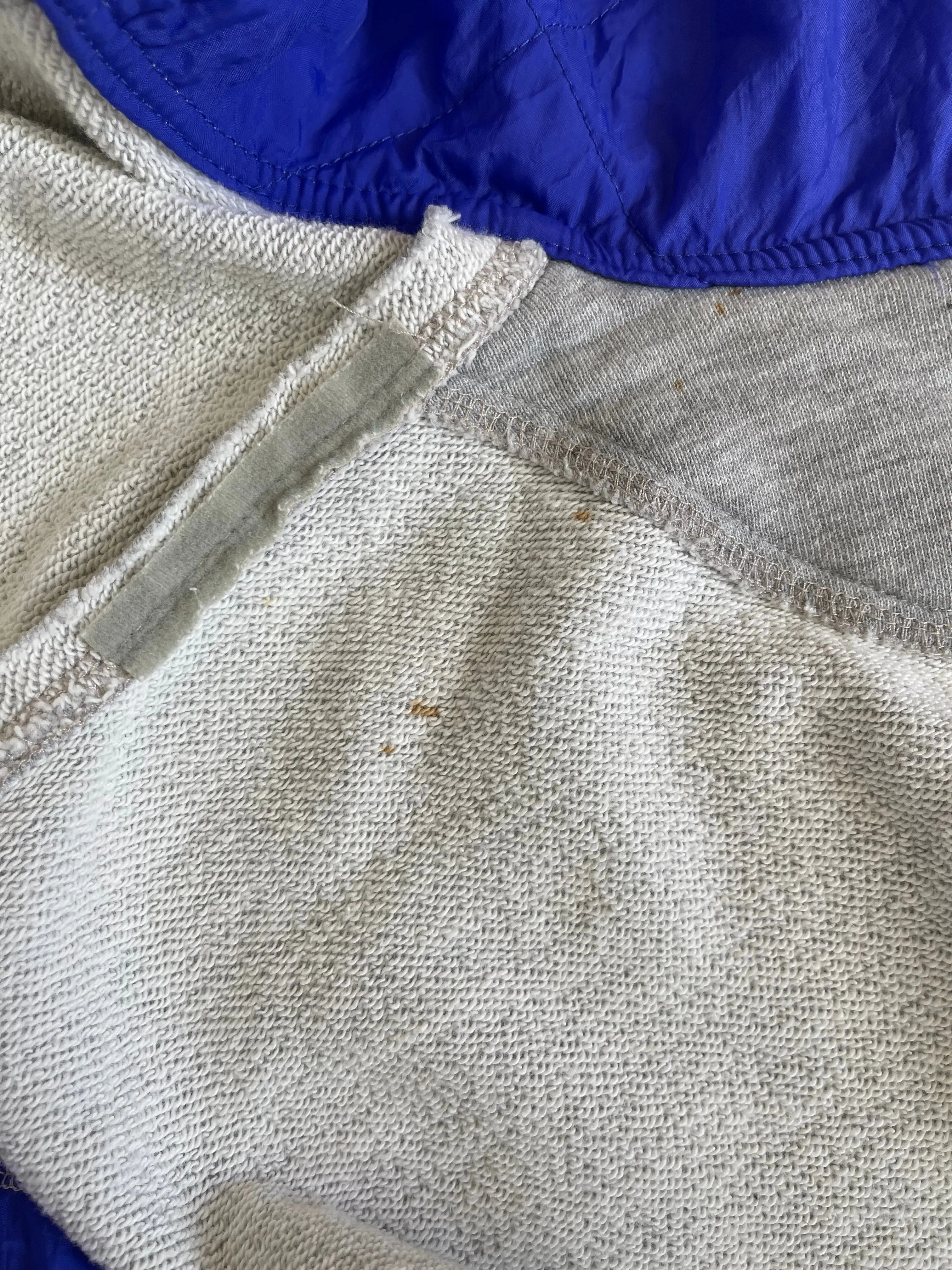 Vintage Periwinkle Contrast Hoodie