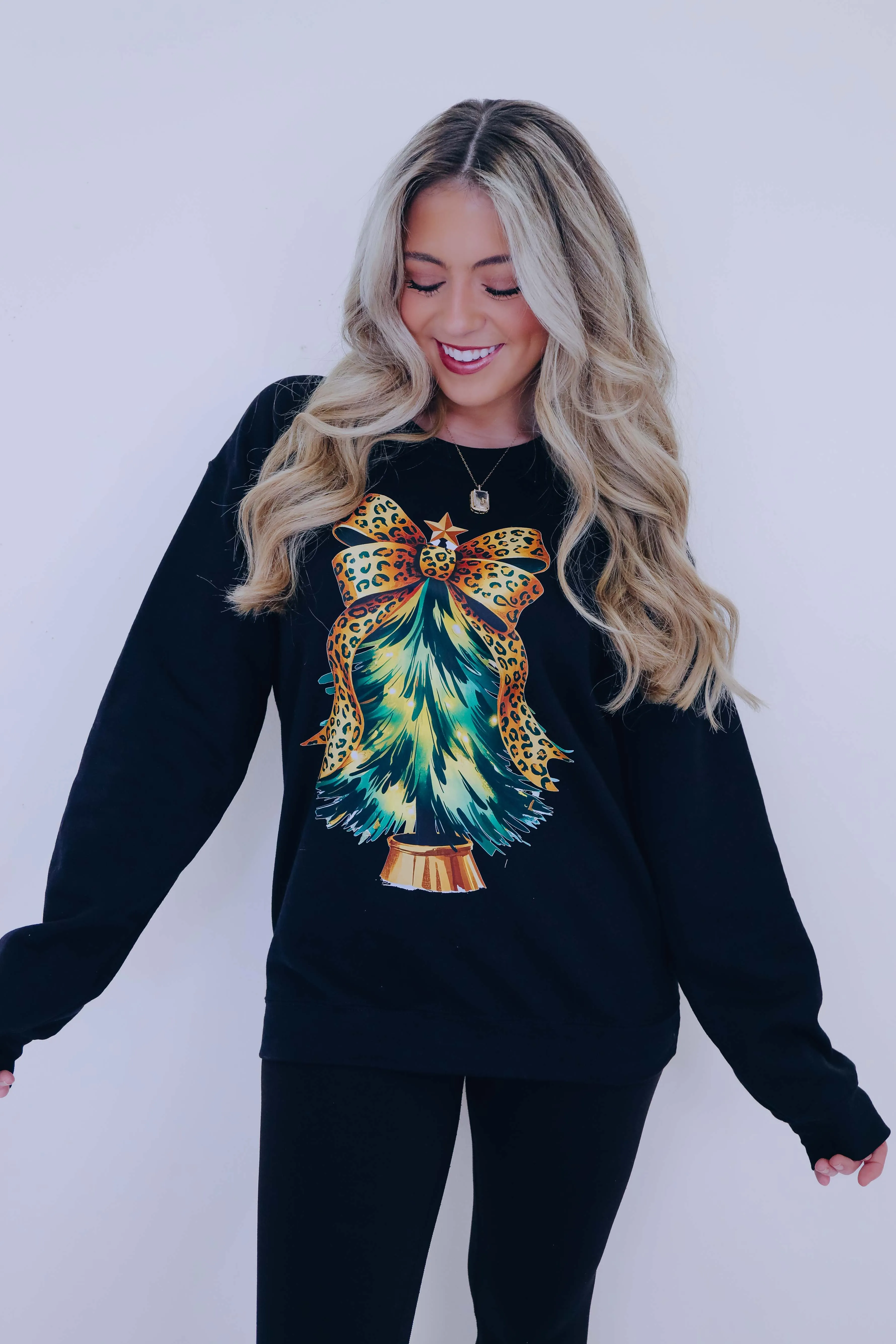 Wild Bow Christmas Graphic Tee / Sweatshirt