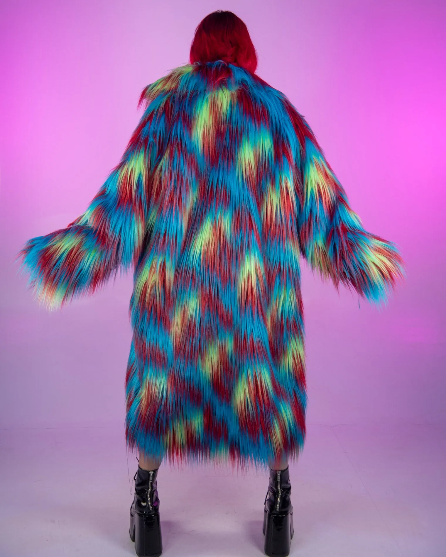 Wild Nights Unisex Faux Fur Coat